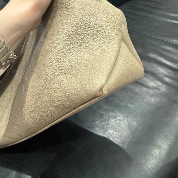 Louis Vuitton Grand Palais Tan Embossed Satchel - Picture 9 of 16